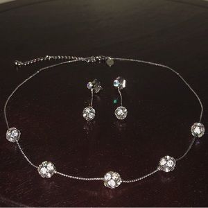 Matching Jewelry Set Necklace & Earrings